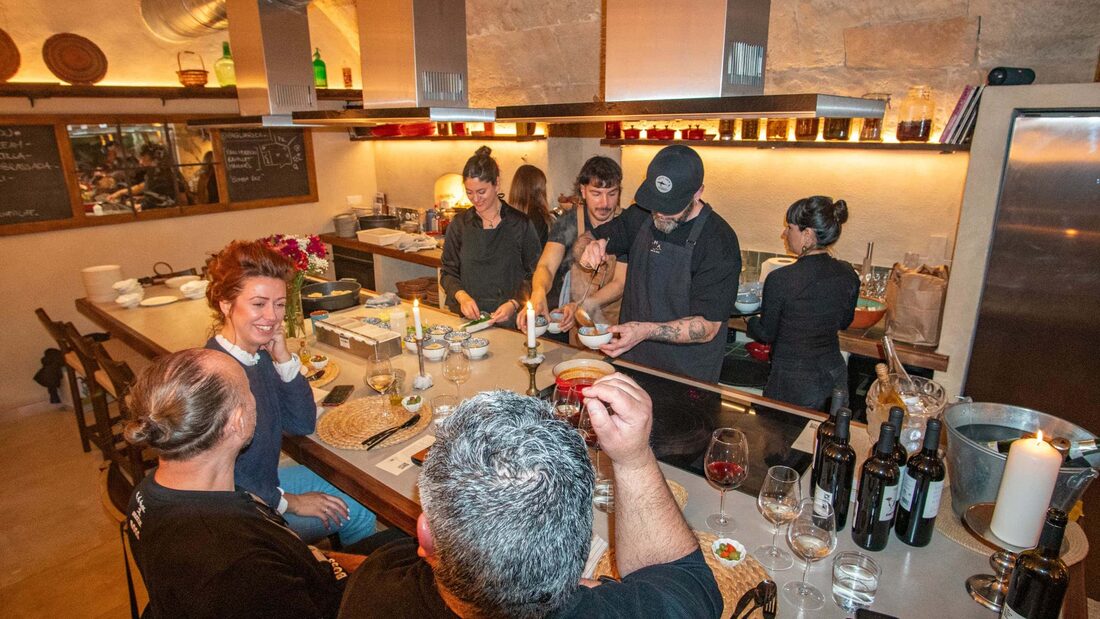 Captain and chef event